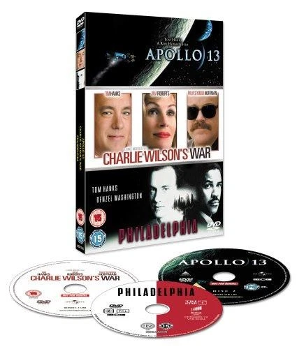 Apollo 13 / Charlie Wilson's War / Philadelphia [DVD] - Image 1 of 1