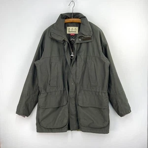 Barbour Sporting Superlight Jacket Mens Large Green Goretex Shooting Coat - Picture 1 of 24