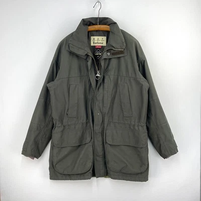 Barbour Sporting Superlight Jacket Mens Large Green Goretex Shooting Coat - Image 1 of 4
