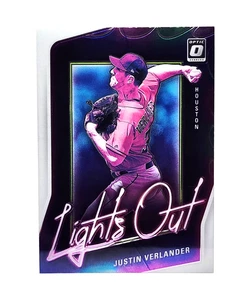 2021 Panini Donruss Optic LIGHTS OUT No.LO10  JUSTIN VERLANDER Future HOF 🔥  - Picture 1 of 2