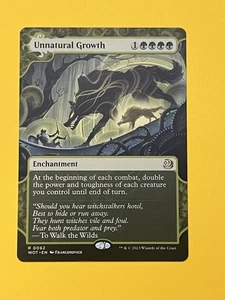Unnatural Growth - Wilds of Eldraine: Enchanting Tales (WOT) - EN R 0062 - Picture 1 of 2