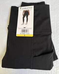 Fabletics Damen Oasis Pureluxe High Waist mit Taschen Legging, schwarz, Größe S - Bild 1 von 4