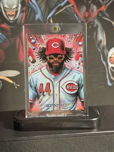 Elly De La Cruz 2024 Anime of Sport Manga Swag Cartoon Red Refractor 1/1 - Picture 1 of 2