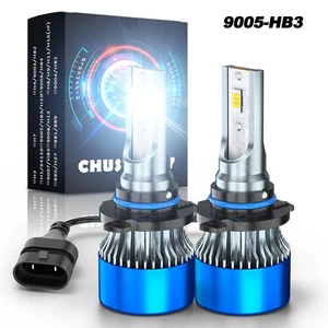 For Chrysler 300C 2005 2006-2009 HEADLIGHT Kit 6000k super white 9005 - Picture 1 of 9