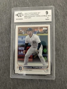 Spencer Torkelson Rookie Card Base 2022 Topps Photo Variations #658 BCCG 9 🔥 - Bild 1 von 2