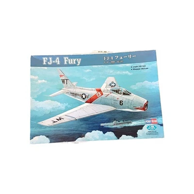 1/48 HOBBY BOSS FJ-4 FURY #80312 NEW PLASTIC AIRPLANE MODEL KIT - Un Built - Image 1 of 4