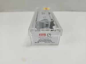 N Scale Micro-Trains Up & Chicago Northwestern 2 Bay ACF Center Flow Covered... - Picture 1 of 5