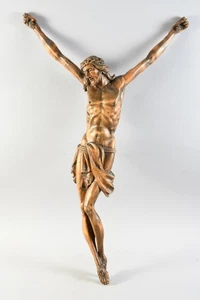 C12M03- Corpo di Cristo in legno intagliato - Foto 1 di 12