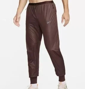 Nike Storm-Fit Running Division Phenom Pants Mens XXL Brown Pre-Loved - Picture 1 of 16