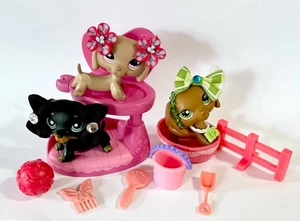 Littlest Pet Shop  #139 #325 & #932 Dachshund Dogs - Picture 1 of 21