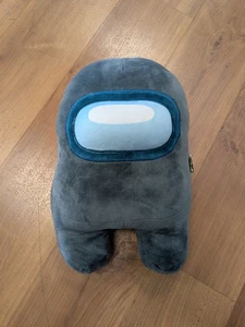 Neu mit Etikett Licensed Among Us 15 Zoll weiche graue Plüschfigur Stofftier - Bild 1 von 7