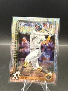 Miguel Andujar 2025 Topps Series 2 Sand Glitter Base #529 - A's - Bild 1 von 2