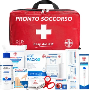® Kit Di Pronto Soccorso Professionale per Auto Casa Viaggio Barca Moto Trekking - Foto 1 di 12