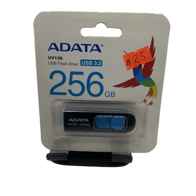 256GB USB 2.0 Retractable Flash Drive – Slide Design, High Capacity - Image 1 of 2