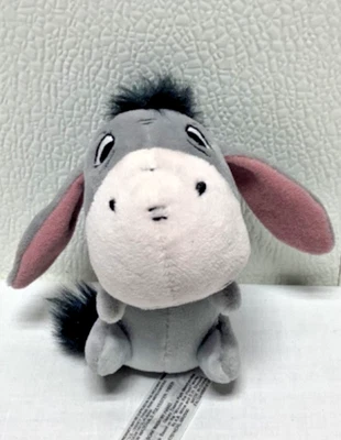 Disney Parks Winnie The Pooh Eeyore Big Head Plush Animal 5” - Image 1 of 4