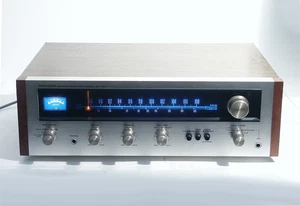 PIONEER SX-424 STEREO HIFI ECHTHOLZ VINTAGE RECEIVER VERSTÄRKER RADIO AMPLIFIER - Bild 1 von 4