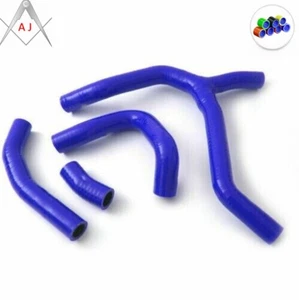 Blue For HONDA CRF 450 R 2015-2016 Silicone Radiator Coolant 3-ply Hoses Kit - Picture 1 of 3