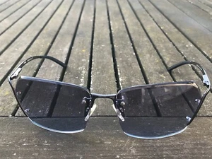 FENDI Sunglasses - Steel and Blue - Woman - NEW - Foto 1 di 12
