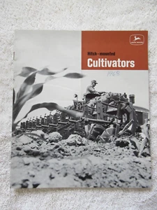 Brochure concessionaria John Deere 1967 originale per coltivatori ad gancio - Foto 1 di 6