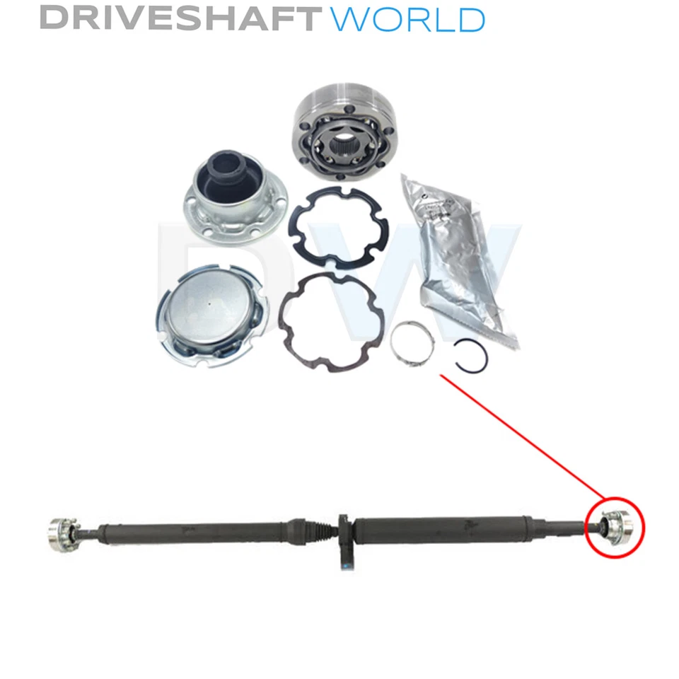 Dodge Challenger & Charger, Chrysler 300 - 2015-2020 Trans End Kit de articulación trasera CV Foto 1 de 2