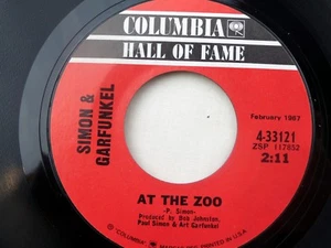 Simon & Garfunkel: At the Zoo / Fakin' It  [Unplayed Copy] - Picture 1 of 2