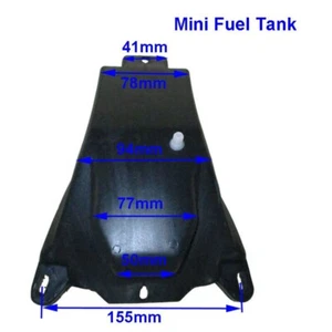 Gas Fuel Tank for 47cc 49cc 2 Stroke Apollo Mini Moto Dirt Pocket Bike ATV Quad - Picture 1 of 7