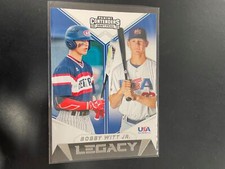 Bobby Witt Jr 2019 Panini Contenders Draft Picks Legacy #1 Kansas City Royals H9