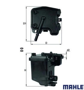 MAHLE KL 431D Kraftstofffilter für CITROËN FIAT FORD MAZDA MINI PEUGEOT VOLVO - Picture 1 of 2