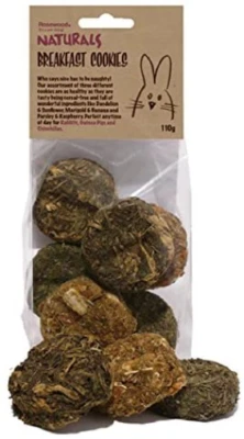 Rosewood Boredom Breaker Natural Treat Breakfast Cookies, Transparent, 110 g