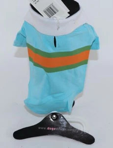 Hund Haustier Tier Kleidung Blau Sport Poloshirt Größe XS DOGO - Bild 1 von 2