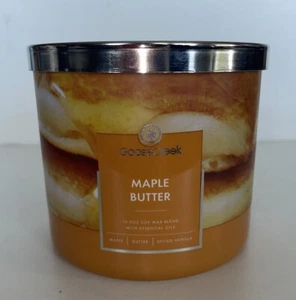 Vaso de triple mecha Goose Creek Candle MAPLE BUTTER 14,5 OZ - Imagen 1 de 4