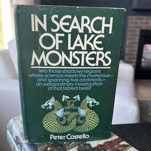IN SEARCH OF LAKE MONSTERS, Costello (1974) HC/DJ, 1st /1st, Illus, Loch Ness - Picture 1 of 12