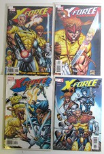 X-Force Lot of 4 #1,2,3,6 Marvel (2004) NM 2nd Series 1st Print Comic Books