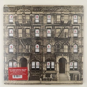 LED ZEPPELIN PHYSICAL GRAFFITI DELUXE 180G JIMMY PAGE REMASTER 3 LPS NEW SEALED - Foto 1 di 2