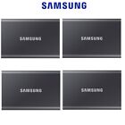 SSD Samsung Portable Solid State Drive T7 500GB 1TB 2TB Titan Gray 1050MB/s