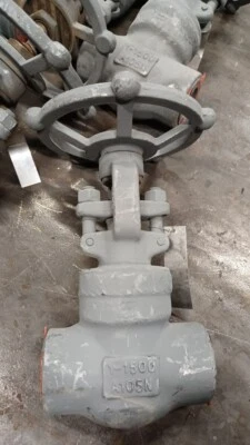 1" 1500lb Gate Valve, Socket weld, Lazaro Ituarte Internacional, ASTM A105N Carb - Image 1 of 4