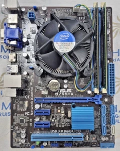 ASUS B75M-A Mainboard + Intel Core i5-3330 + 8GB RAM + Intel Kühler - Bild 1 von 4
