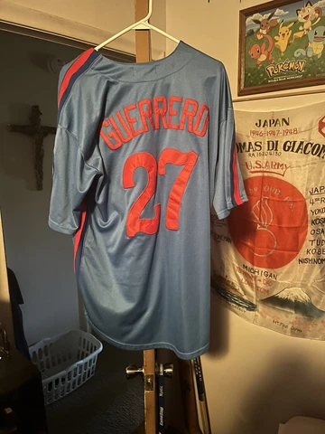 Montreal Expos Mitchell And Ness Jersey Size 48 Vladimir Guerrero Cover