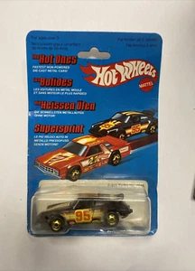 Hot Wheels Vintage The Hot Ones P-911 Turbo Nero 7648 Hong Kong 1982 Porsche NEW - Imagen 1 de 4