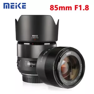 Meike 85mm F1.8 Full Frame Auto Focus Lens for Canon EOS EF Mount Camera 600D - Picture 1 of 11