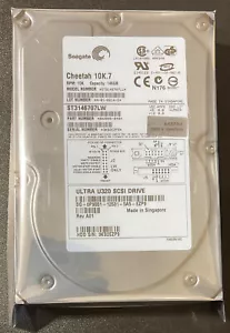 ST3146707LW SEAGATE 146GB 68-PIN 3.5" SCSI HARD DRIVE P/N:9X2005-049 F/W:D702+ - Picture 1 of 2