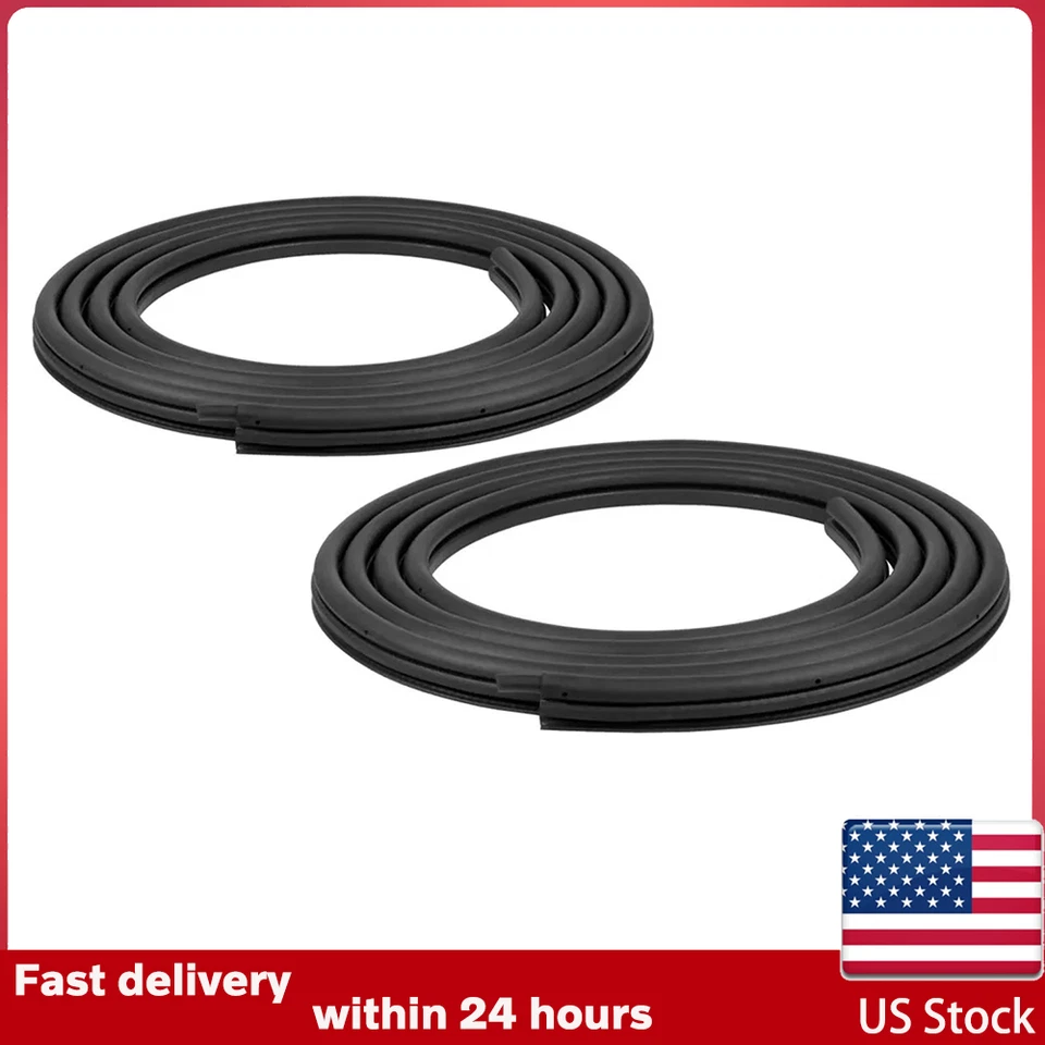 New Front Door Seal Weatherstrip Set L&R / For 99-06 Silverado Sierra Std & Crew - Imagem 1 de 4