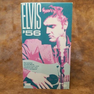 Elvis '56 (VHS 1987) Elvis Presley Narrated by Levon Helm - Picture 1 of 3