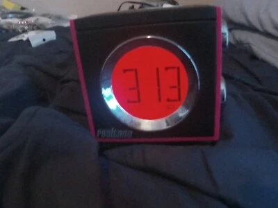 Rádio despertador duplo Realtone AM/FM RT205 - Imagem 1 de 4