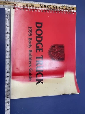 1995 Dodge 1500 2500 3500 Ram пикап кузов строитель чертежи ручной LT ST - Изображение 1 из 4