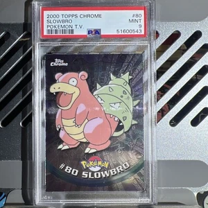 🔥PSA 9 Pokémon - 2000 - Topps Chrome - Slowbro - 80 - Picture 1 of 18