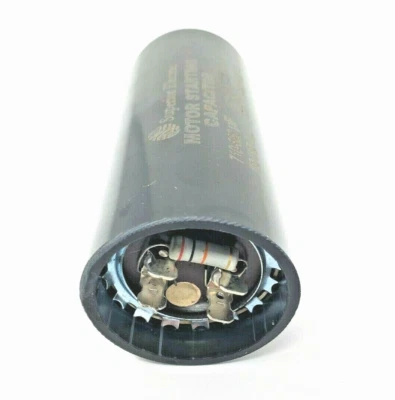 ROLAIR AIR COMPRESSOR START CAPACITOR 710-850 MFD 125 Volt 5715K17 MTRC101 - Image 1 of 2