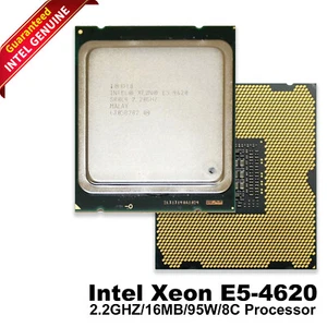 Lot Of 4 Intel Xeon E5-4620 2.2GHz 8 Core 16MB 7.2GT/s 95W Processor SR0L4 - Picture 1 of 4
