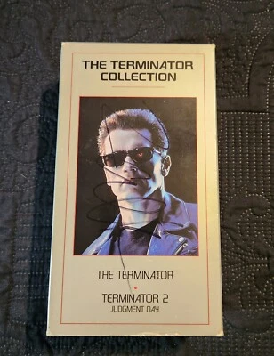 💥Terminator & Terminator 2 Judgment Day Set 1991 VHS Arnold Schwarzenegger💥 - Image 1 of 4