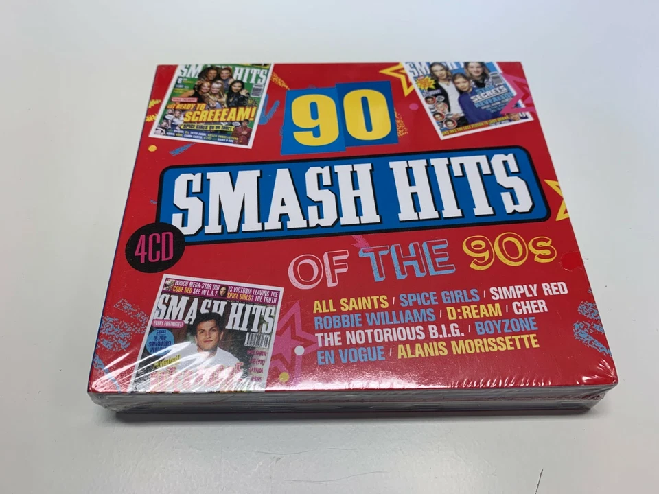 Various ‎– 90 SMASH HITS OF THE 90´s - 4 CD´s>Spice Girls,Cher,Tori Amos,Roxette - Bild 1 von 2